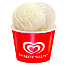 KWALITY WALLS VANILLA CUP ICE CREAM